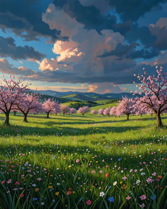 Cloudy Meadow