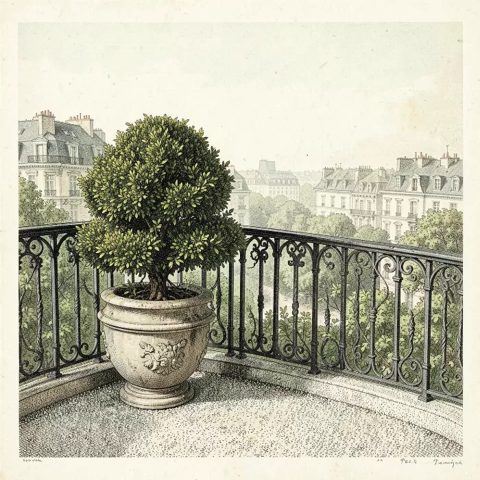 Parisian Balcony