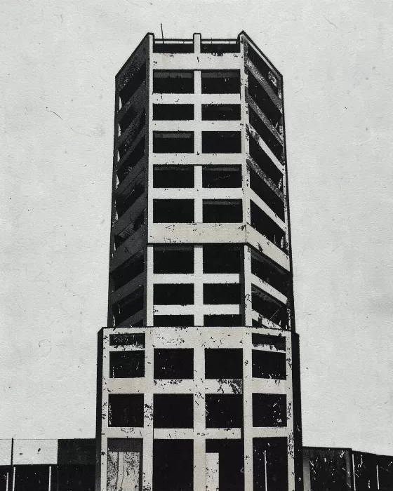 A Linocut