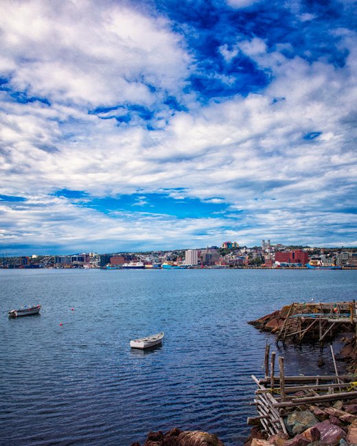 Battery Boats - Newfoundland art print