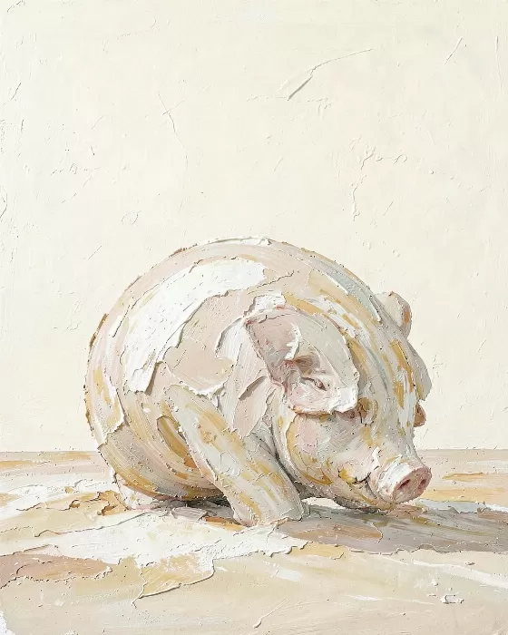 Plaster Pig