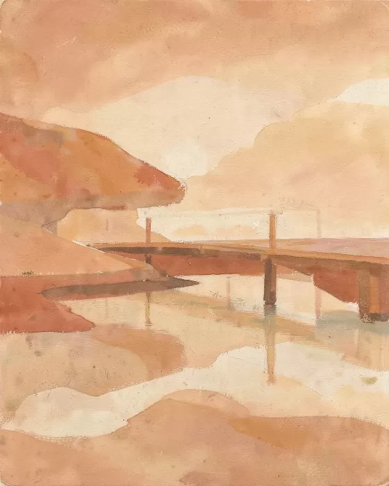 Pier Reflection