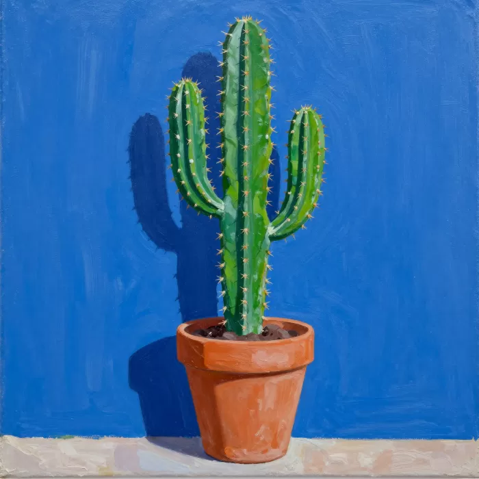 Cobalt Cactus
