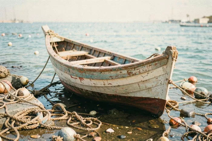 Faded Rowboat
