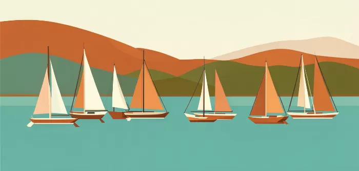 boats canvas prints