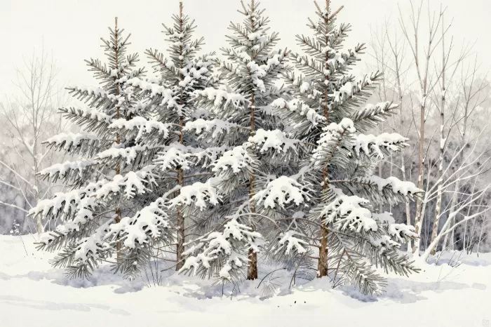 Frosted Boughs