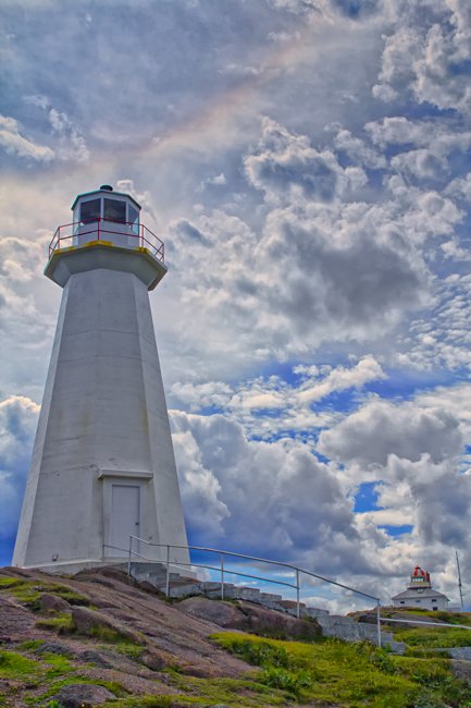 Cape Spear Rainbow - Newfoundland art print