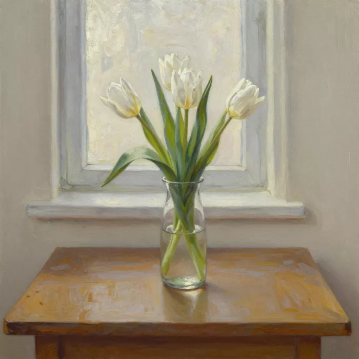 White Tulips