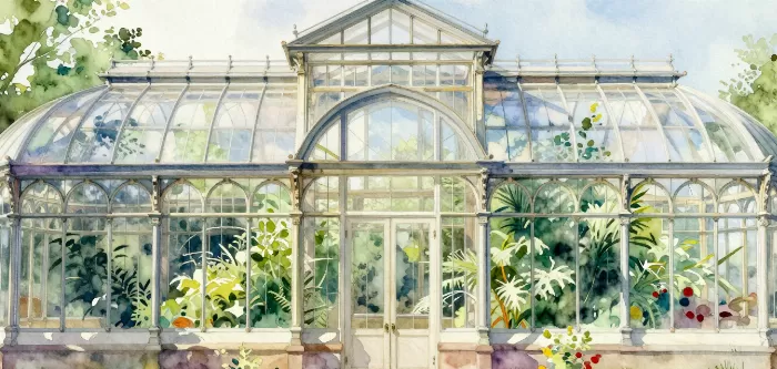 Morning Greenhouse