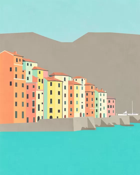 Pastel Houses