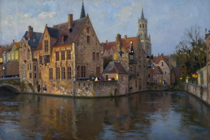 Gabled Reflection