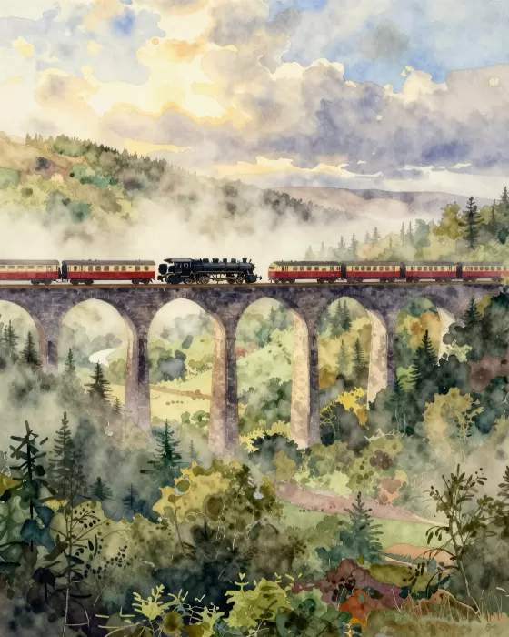 Misty Viaduct