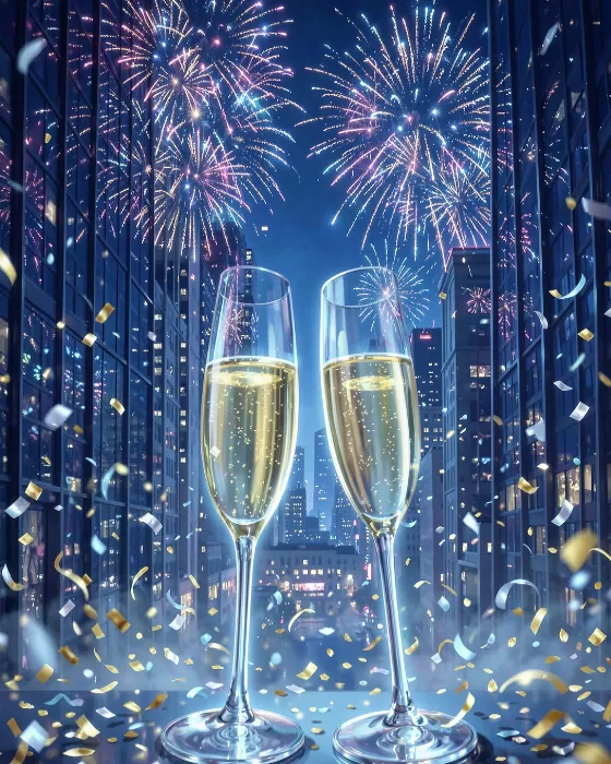 Champagne Skyline