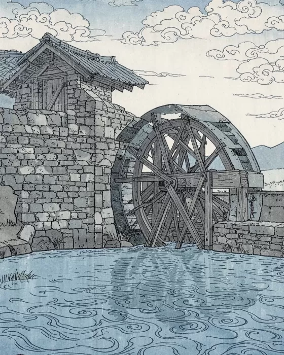 Wooden Wheel