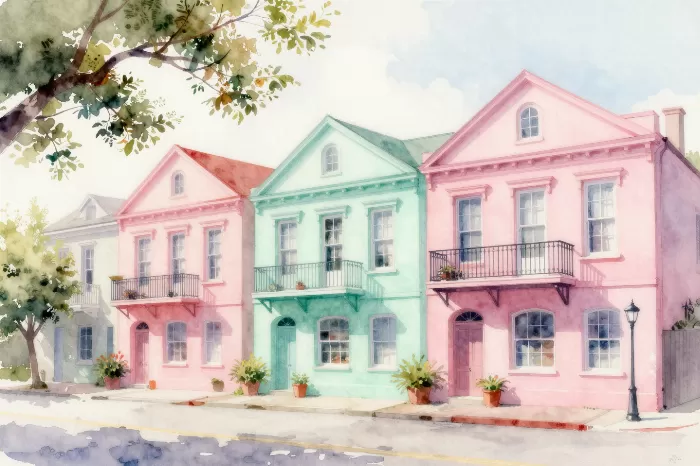 Rainbow Row