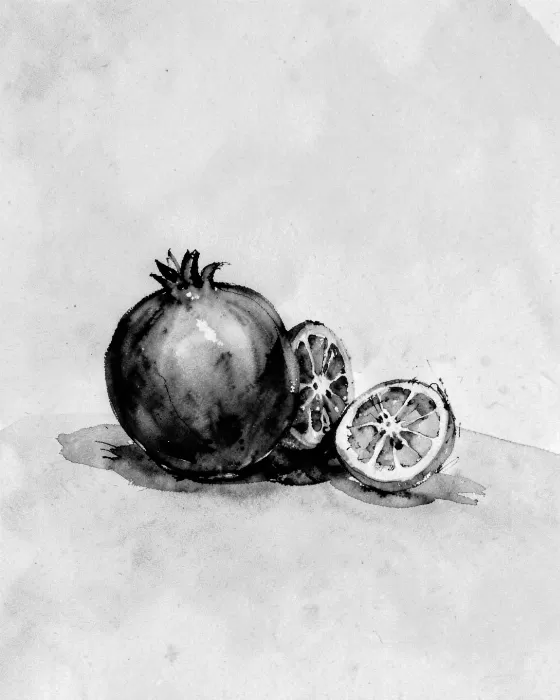 Pomegranate Halves
