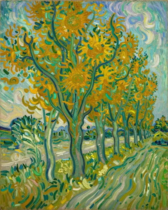 Golden Poplars