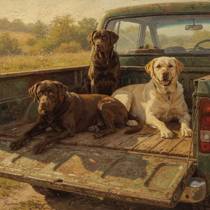 Pickup Labradors