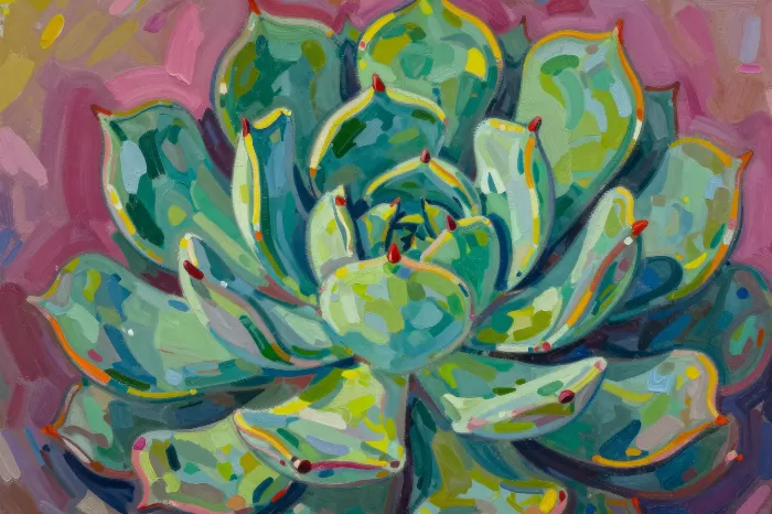 Vivid Succulent