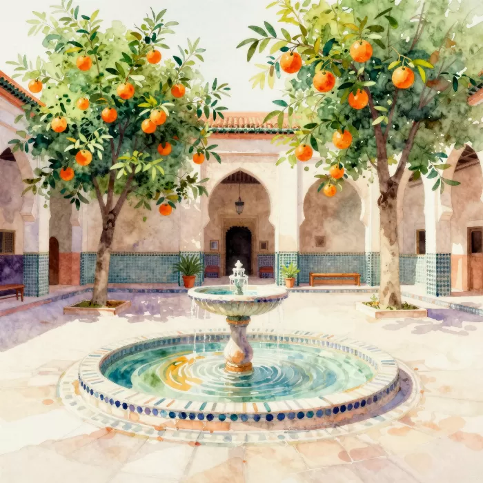 Sunlit Riad