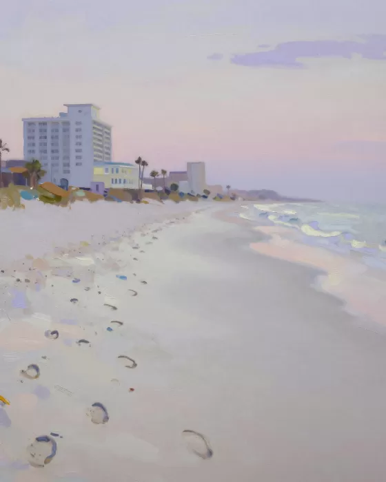 Dawn Footprints