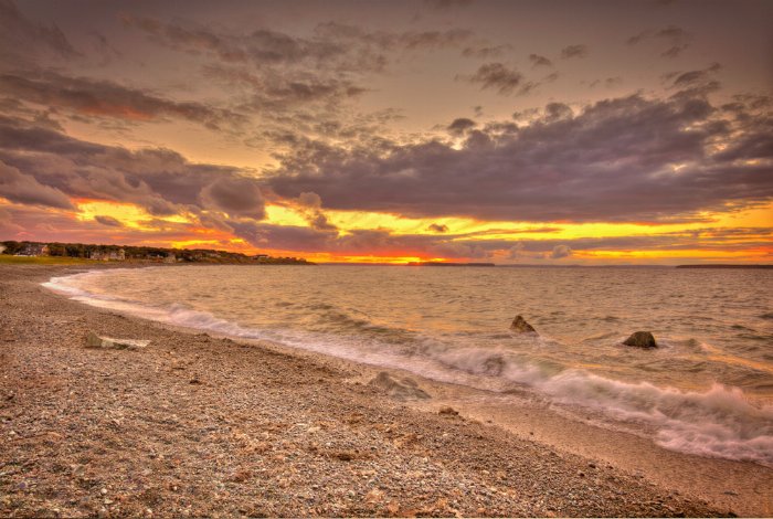 Topsail Beach Sunset 2 - Newfoundland art print