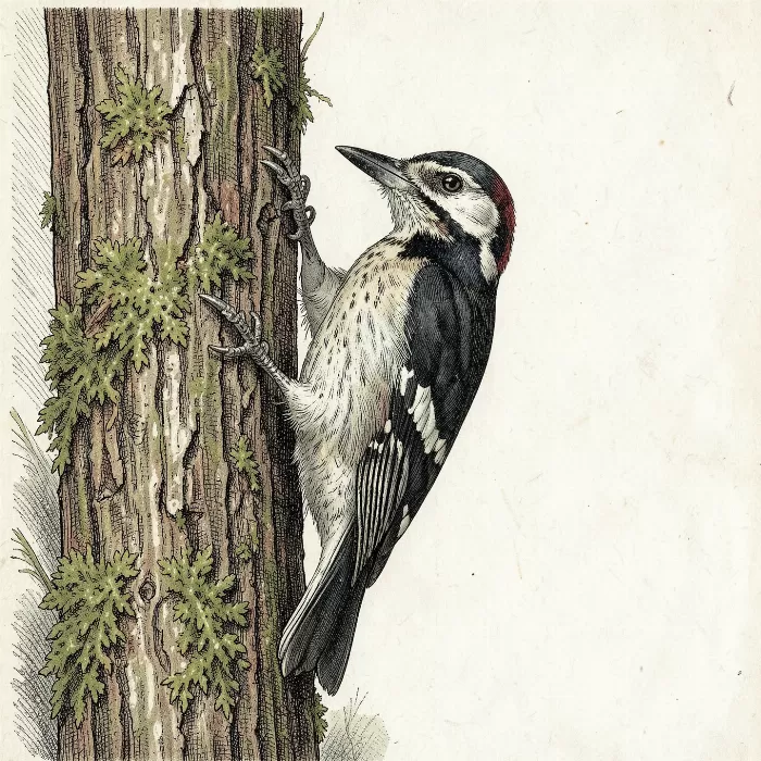 Antique Woodpecker