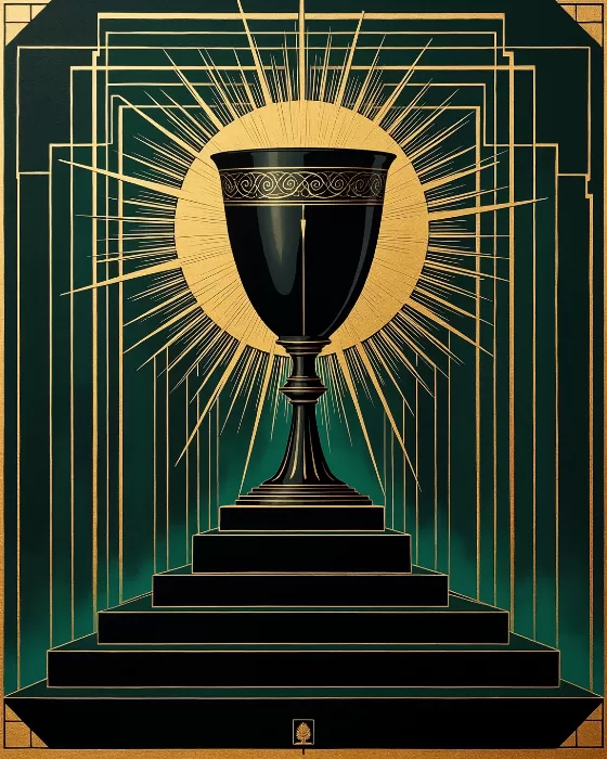 Gilded Chalice II