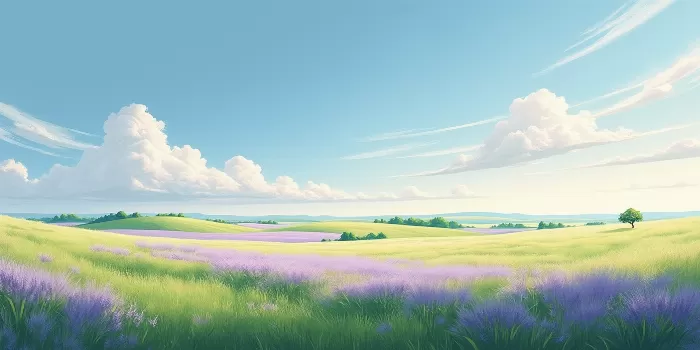 Lavender Meadow II