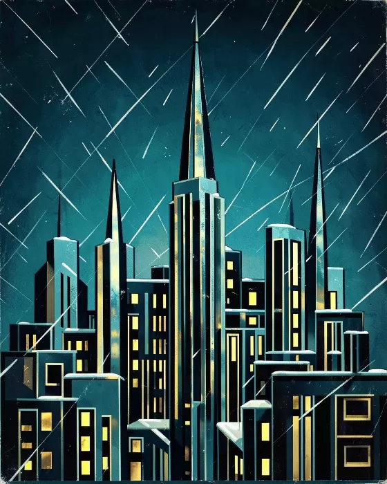Silver Snowfall