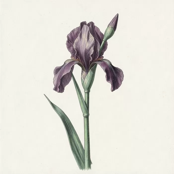 Plum Iris
