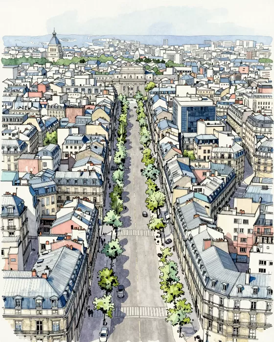 Paris Aerial