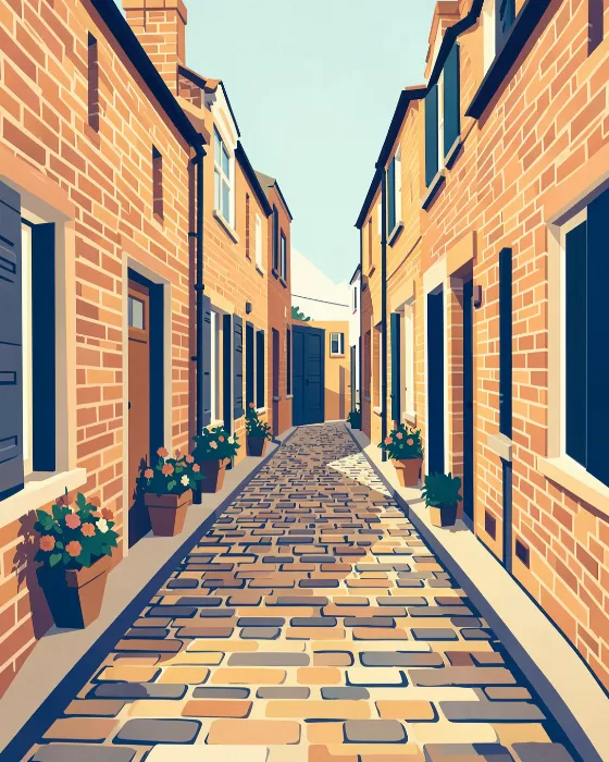 Cobbled Passage