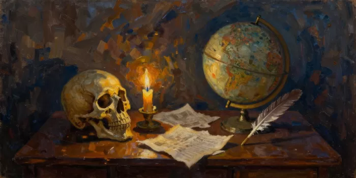 Candle Skull