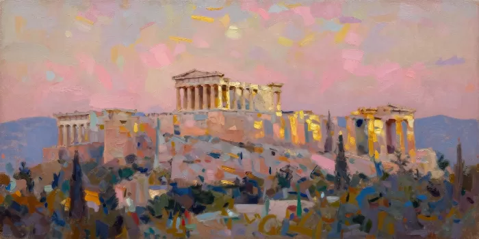Athenian Sunset