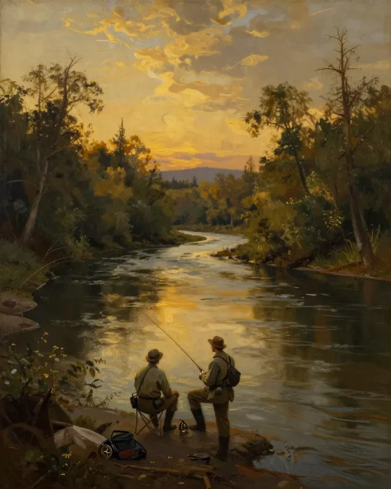 Golden Riverbend