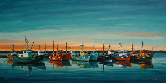 Dusk Mooring