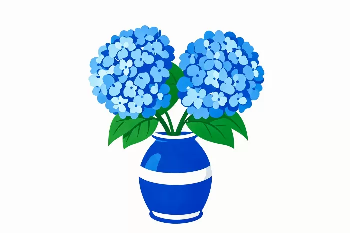 Midcentury Hydrangeas