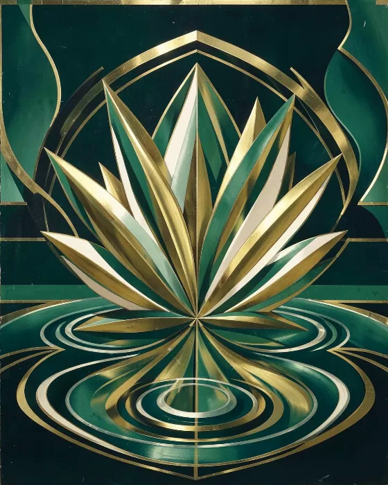 Gilded Ripple