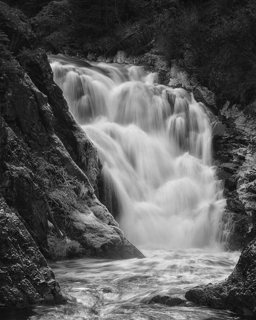 Ice Over Falls - Newfoundland art print