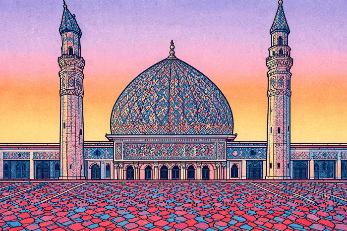 Mosque Sunset