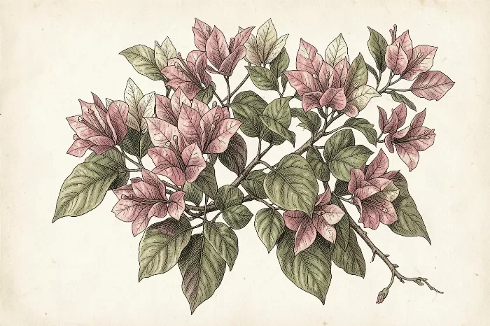 Bougainvillea Branches