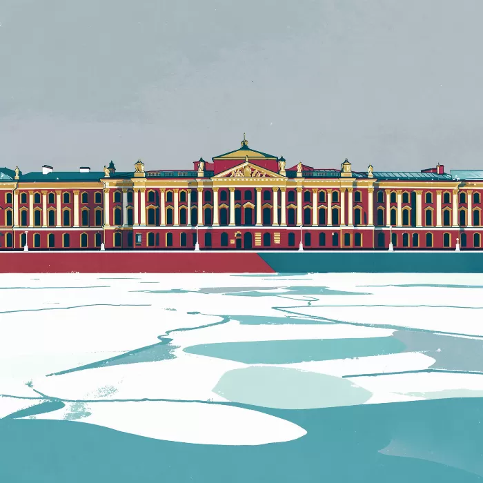 Frozen Neva