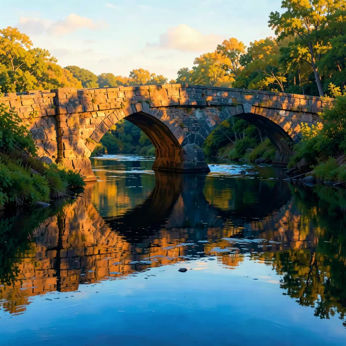 Bridge Aflame