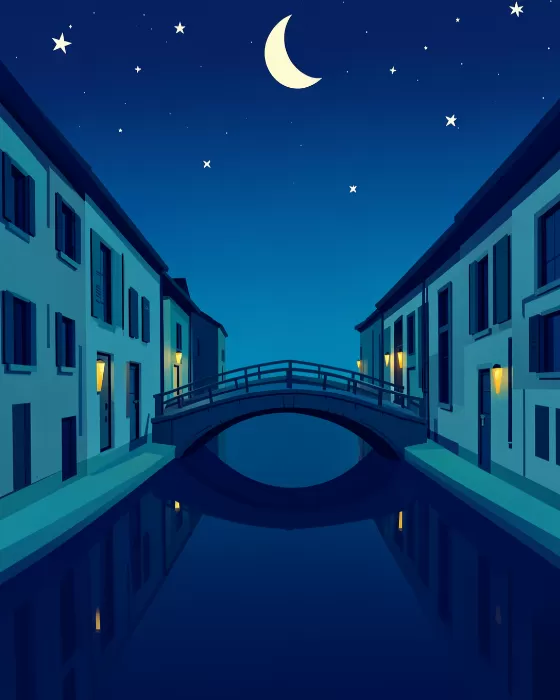 Canal Starlight