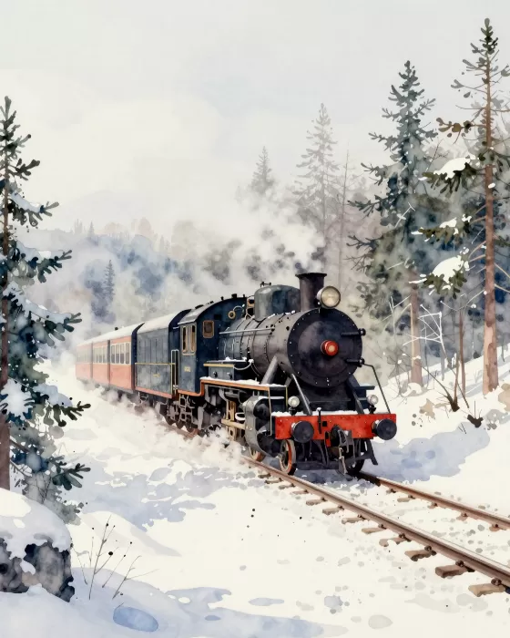 Frosted Train