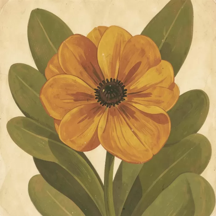 Retro Anemone