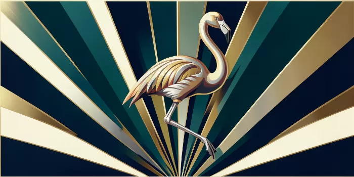Deco Flamingo