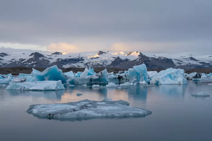 Jökulsárlón Dusk