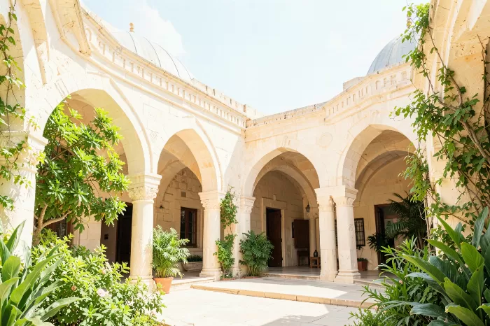 Mosque Courtyard